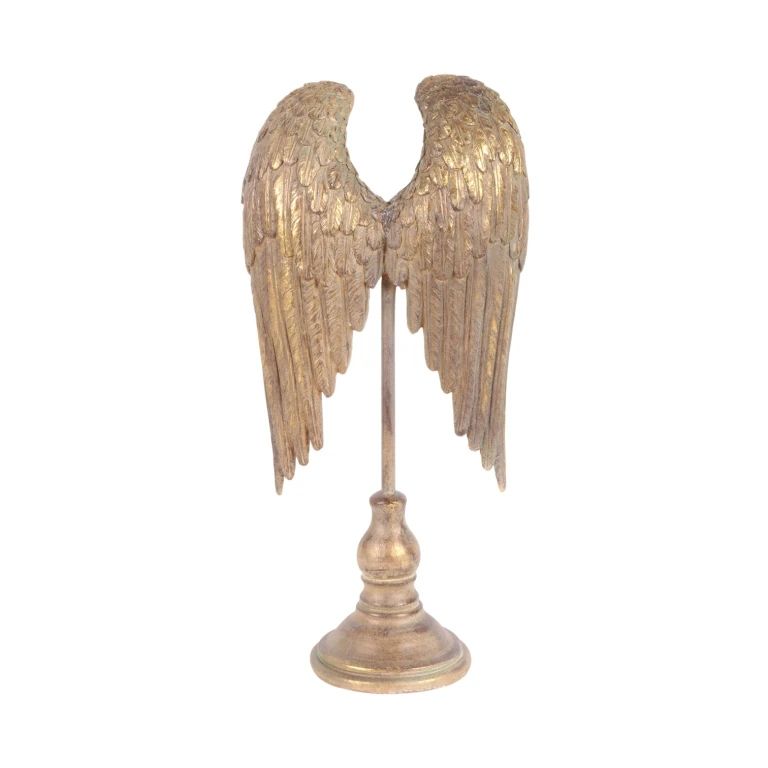 Vinger på fod - guld - 51 cm - kunstharpiks