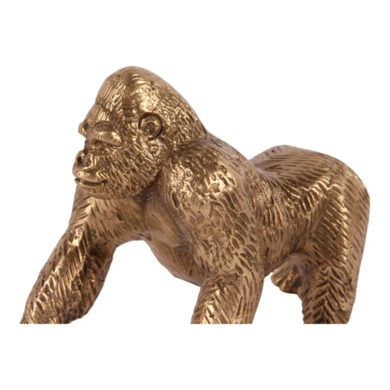 Gorilla-figur - messing - 11,5 cm