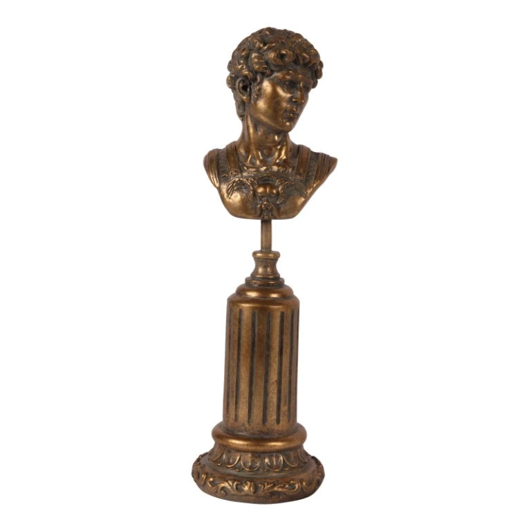 Buste - guld - 35 cm - 1 stk