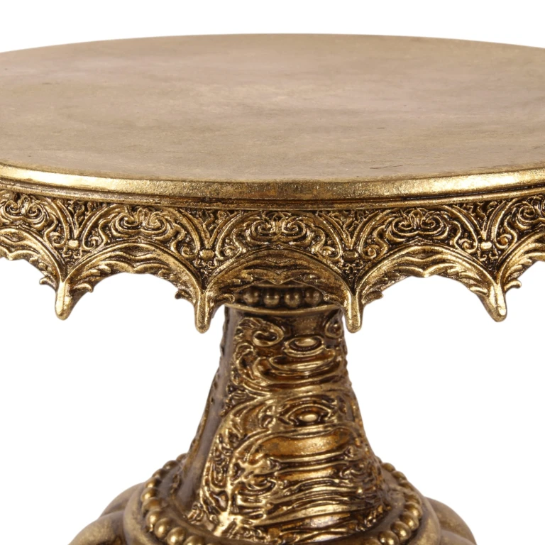 Kagefad 30 cm guld kunstharpiks