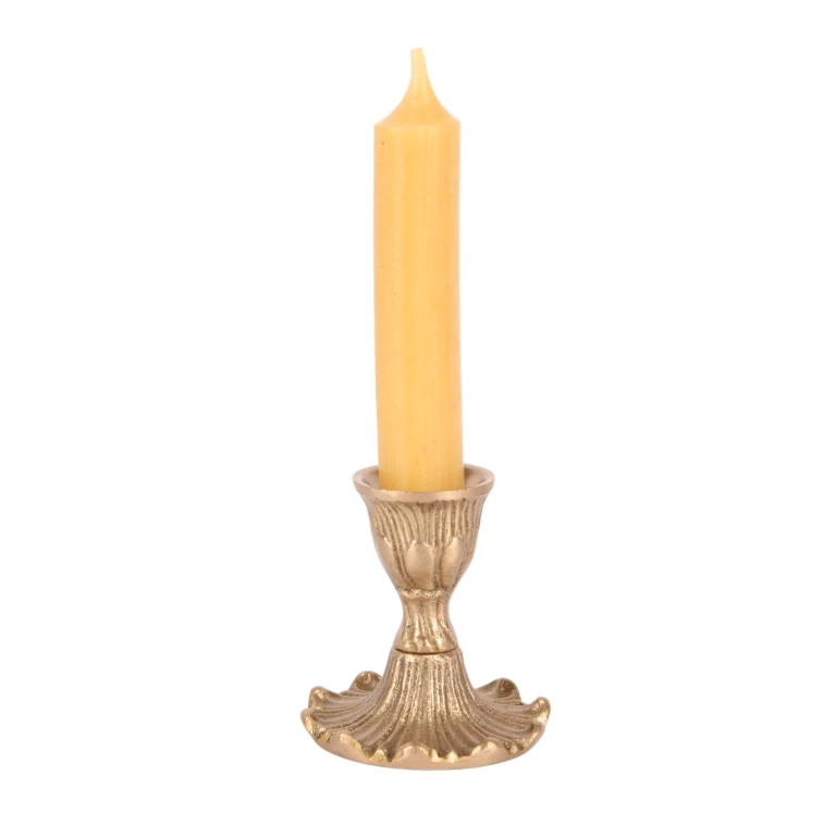 Kandelaber - guld - 7 cm - messing