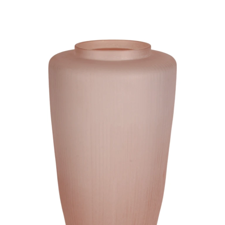 Vase Clay - 72 cm - lyserød - glas