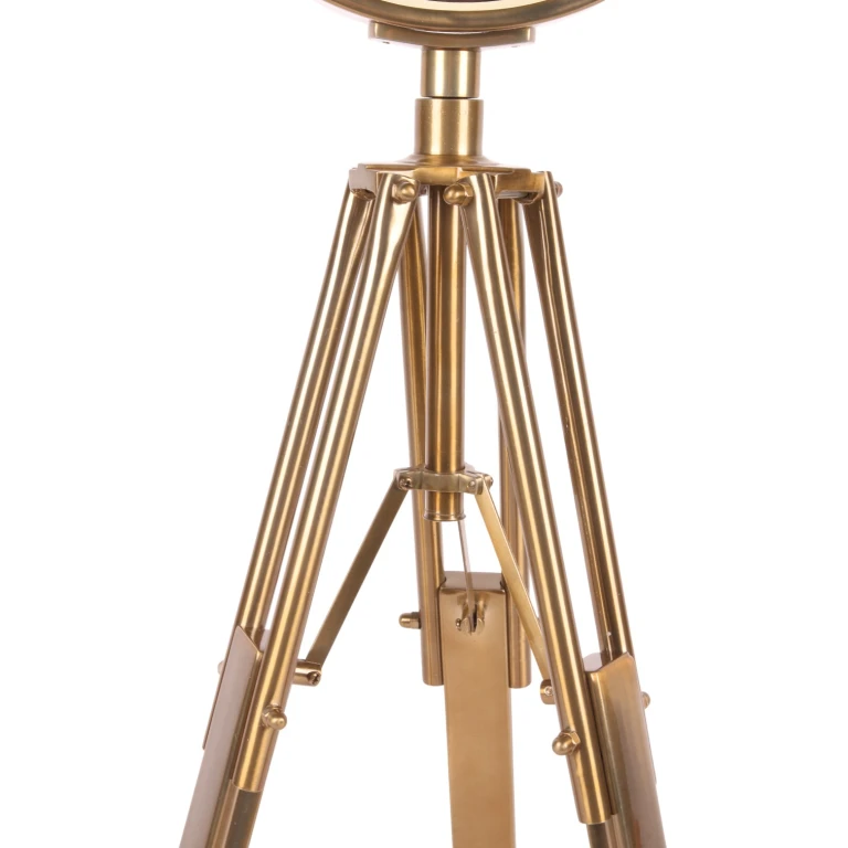 Verdensur på stativ - guld - 100 cm