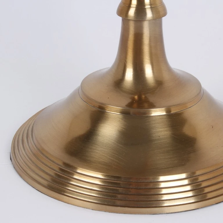 Kandelaber 5-armet - 104 cm - guld - aluminium