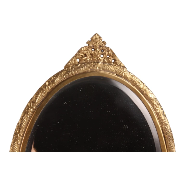 Spejl - messing - guld - 22 cm - 1 stk