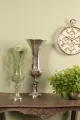 Vaas - 73 cm - zilver - aluminium
