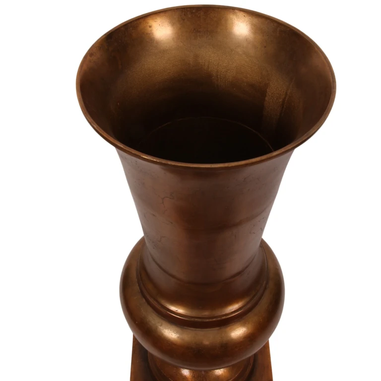 Vase - 86 cm - antik bronze - aluminium