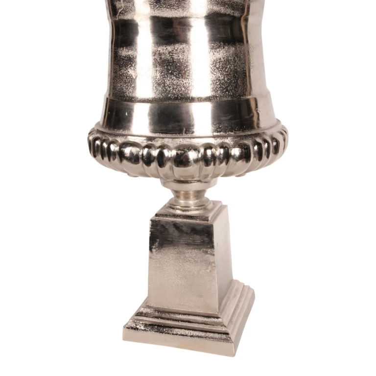 Dutch Style Bloempot Urn - 48 cm - Sølv - Aluminium