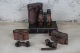 Verrekijker - messing - 11 cm