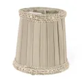 Klemhæt Victorian Mini - 8 cm - grøn - stof