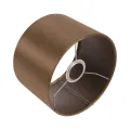 Lampenkap Cylinder - 20 cm - groen - stof