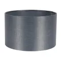 Lampenkap Cilinder - 25 cm - blauw - stof